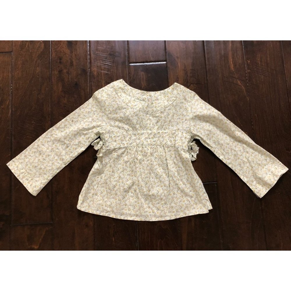 Bonpoint floral blouse girls size 8
